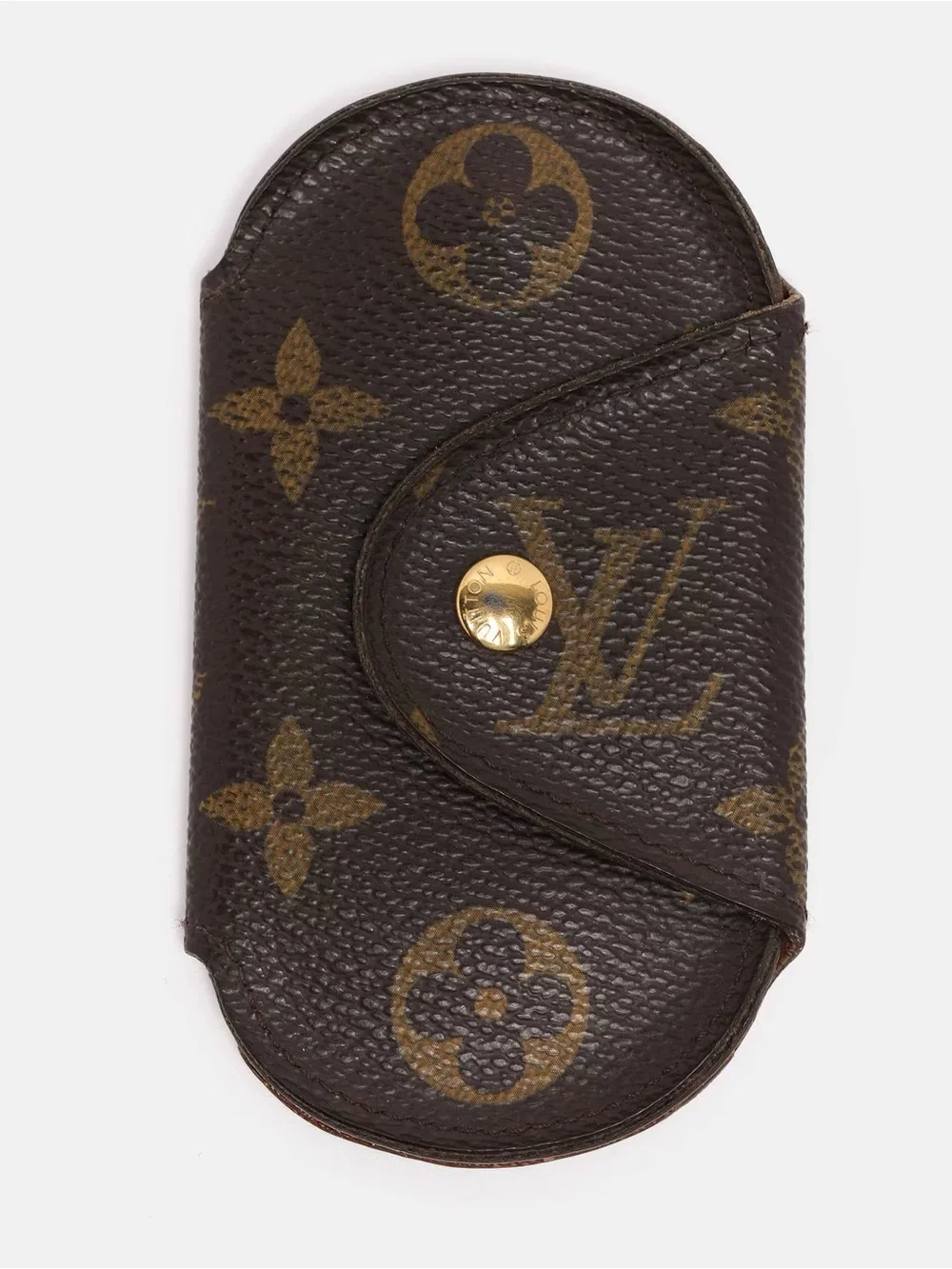 Louis Vuitton Brown Monogram Canvas Key Holder with Gold Hardware
